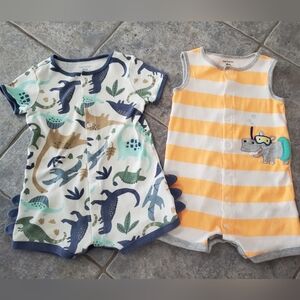 Carters Onesies Button Up